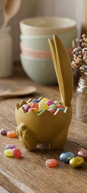 Hộp Đựng Kẹo Hình Trứng Phục Sinh - Image 4