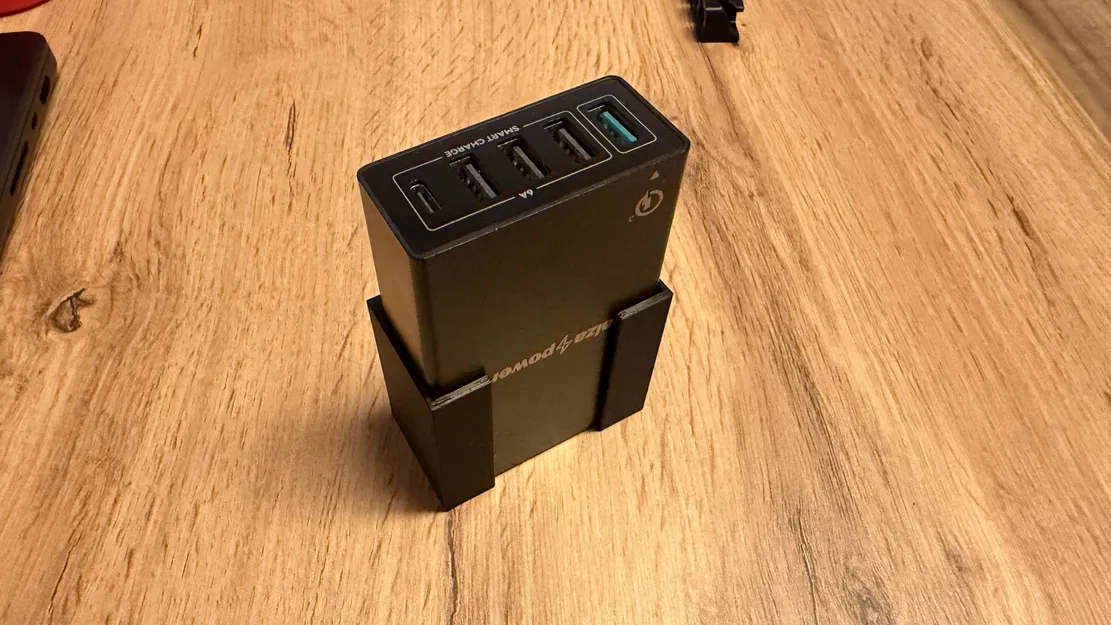 Giá đỡ bộ sạc AlzaPower USB - Giúp bàn làm việc gọn gàng - Image 2