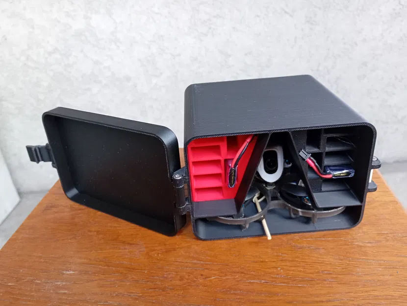 Hộp đựng drone Meteor75 PRO và pin 750 1s - Image 1