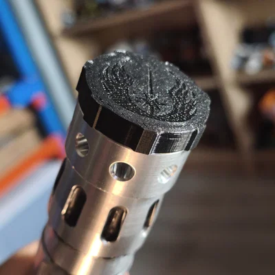 Nắp ren vặn cho khớp nối Lightsaber StuntSabers 31x0.75 | Kèm file Fusion F3D