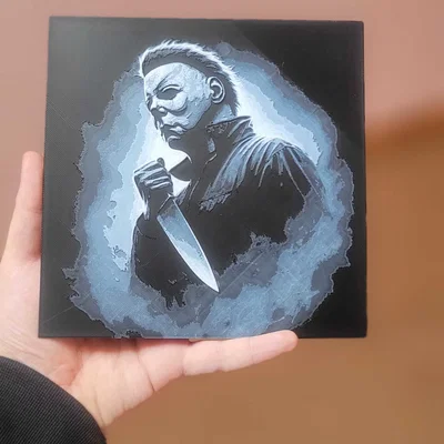 Mô hình HueForge Michael Myers