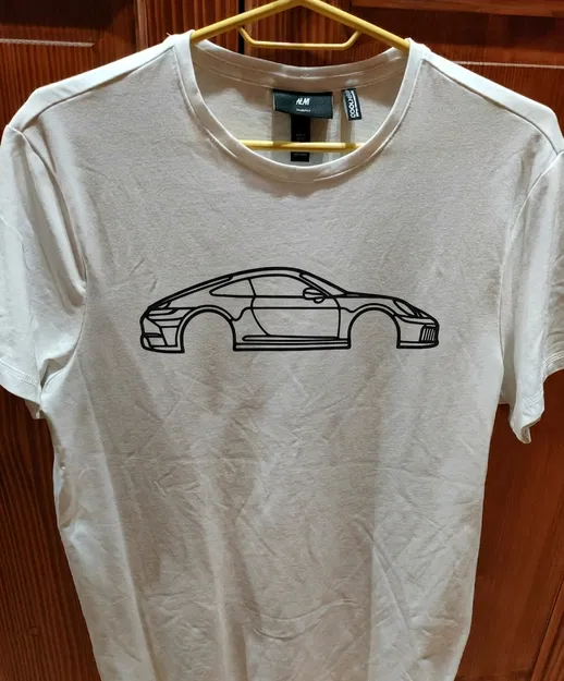 Hình in áo thun - Porsche 911 - Image 2