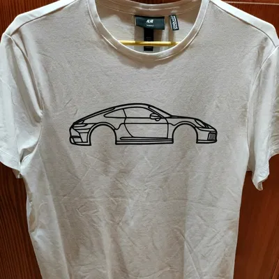 Hình in áo thun - Porsche 911