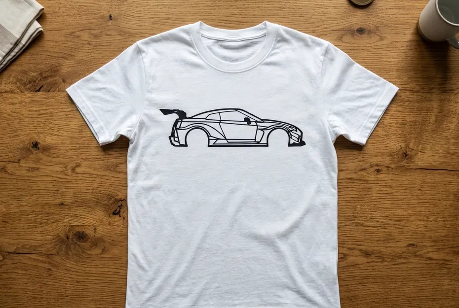 Mẫu in áo thun - Nissan GTR Liberty Walk - Image 2