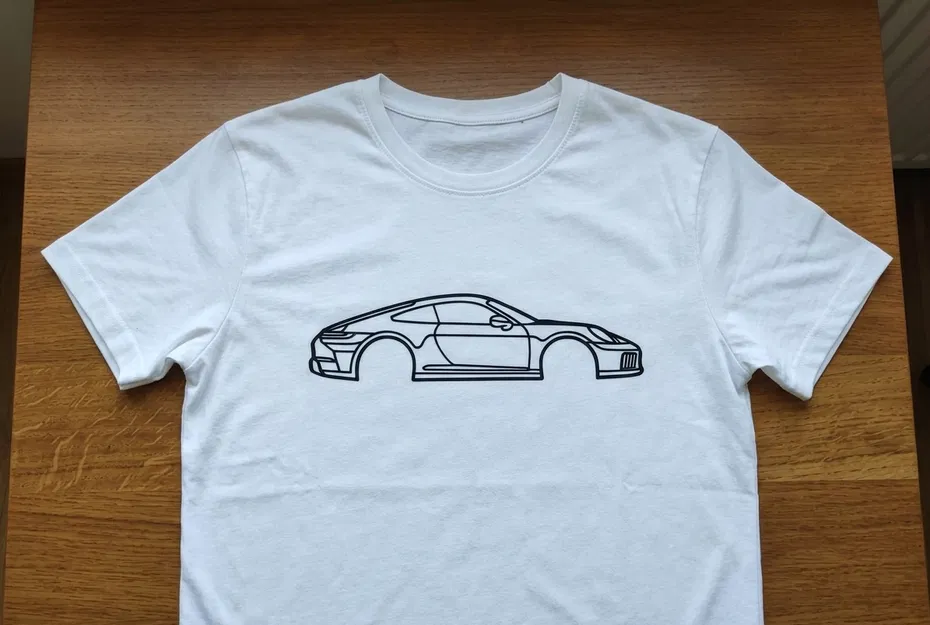 Hình in áo thun - Porsche 911 - Image 3