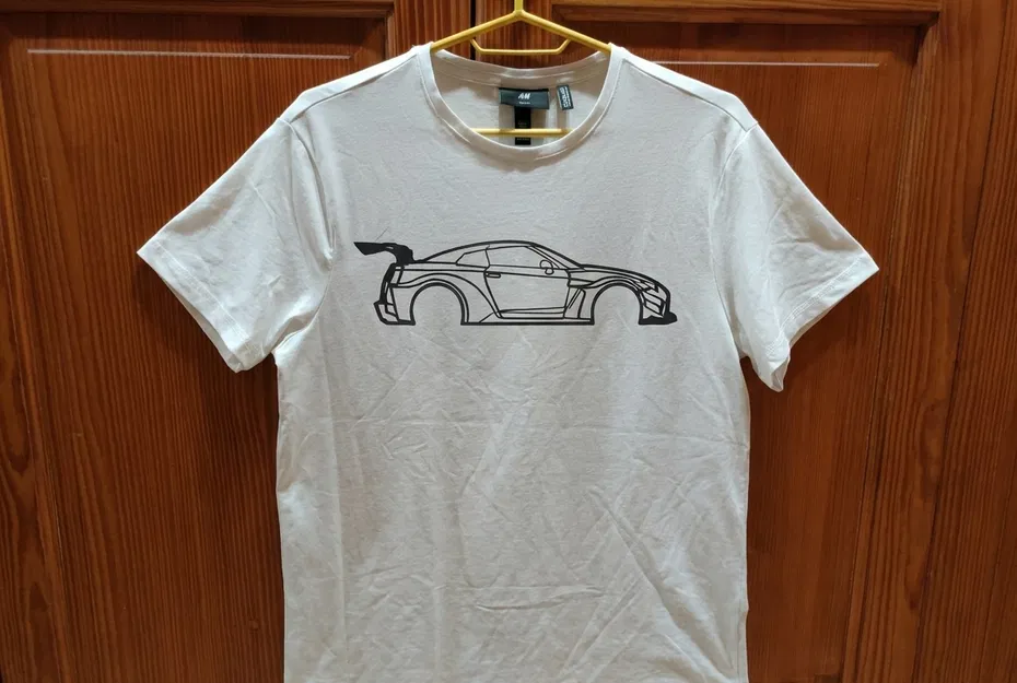 Mẫu in áo thun - Nissan GTR Liberty Walk - Image 3