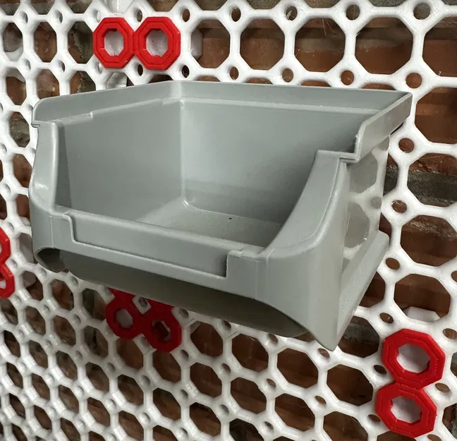 Giá treo hộp linh kiện MultiBoard Bin Holder - Tối ưu góc làm việc - Image 1