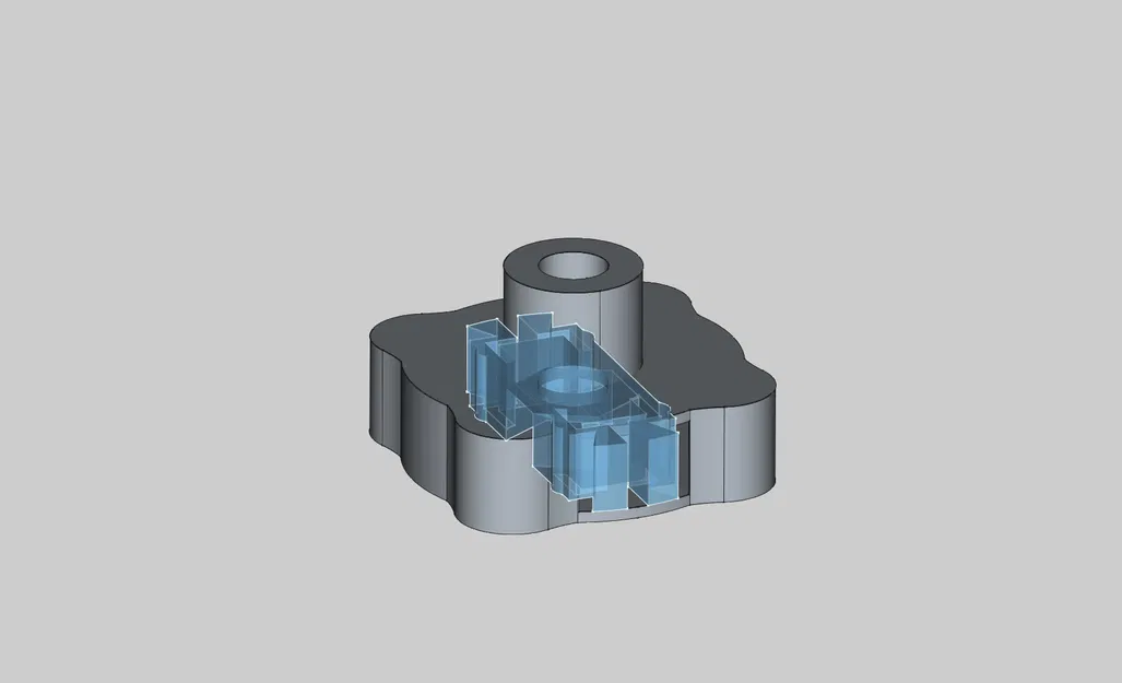 Tay vặn ốc M6 (cao 18mm, cho ốc dày tối đa 5mm) - Image 2