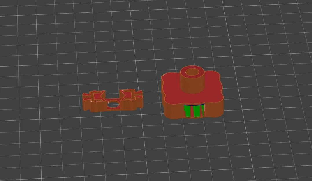 Tay vặn ốc M6 (cao 18mm, cho ốc dày tối đa 5mm) - Image 3