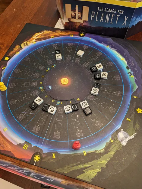 Bộ Token Thay Thế Cho Board Game The Search for Planet X (3D Print) - Image 1