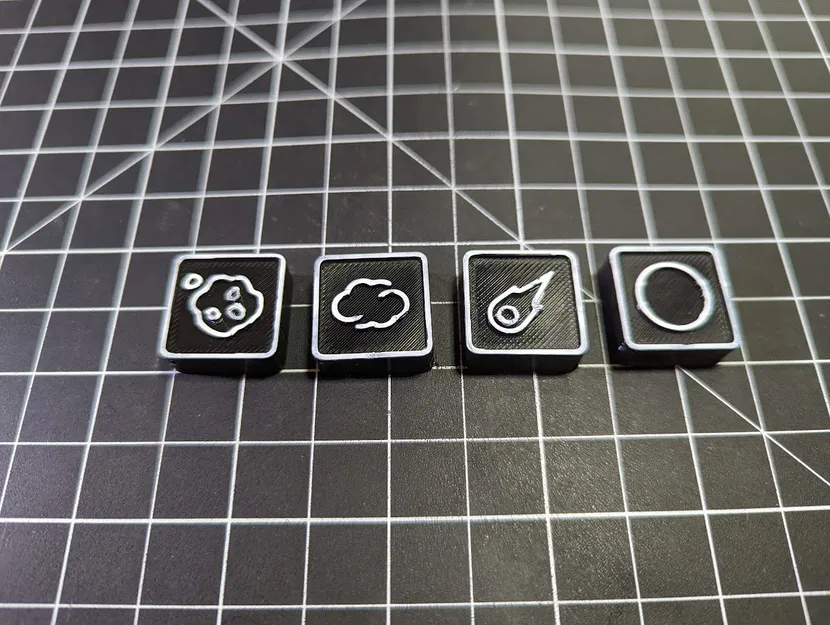 Bộ Token Thay Thế Cho Board Game The Search for Planet X (3D Print) - Image 2