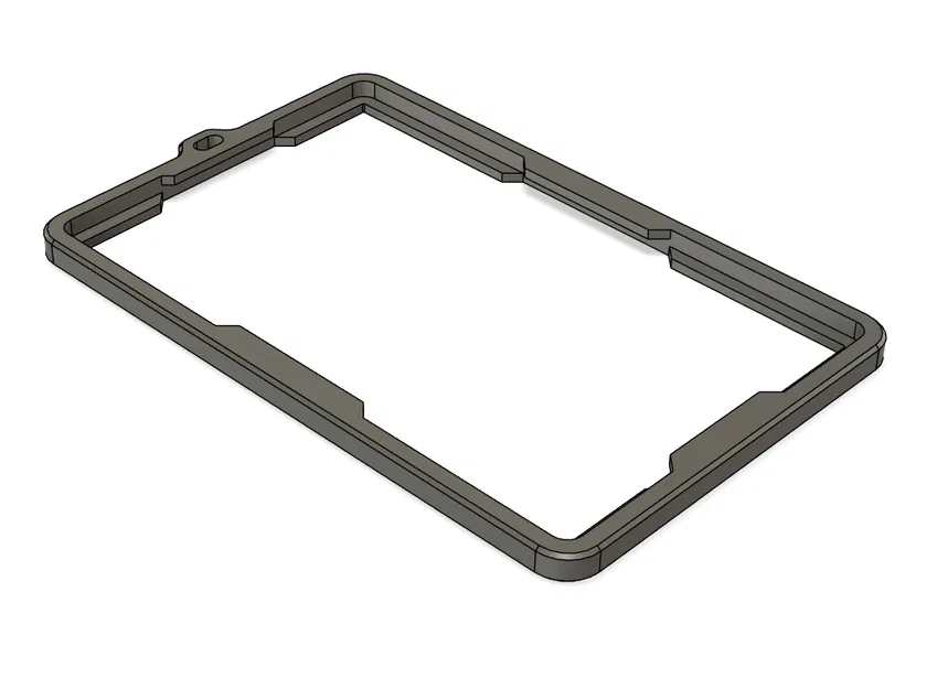 Khung đựng thẻ nhân viên (Badge Holder) bền đẹp, dễ in 3D - Image 1