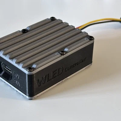 Vỏ hộp in 3D cho bộ điều khiển đèn LED WLED sử dụng ESP32
