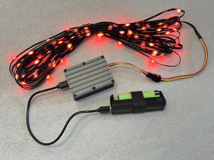 Vỏ hộp in 3D cho bộ điều khiển đèn LED WLED sử dụng ESP32 - Image 2