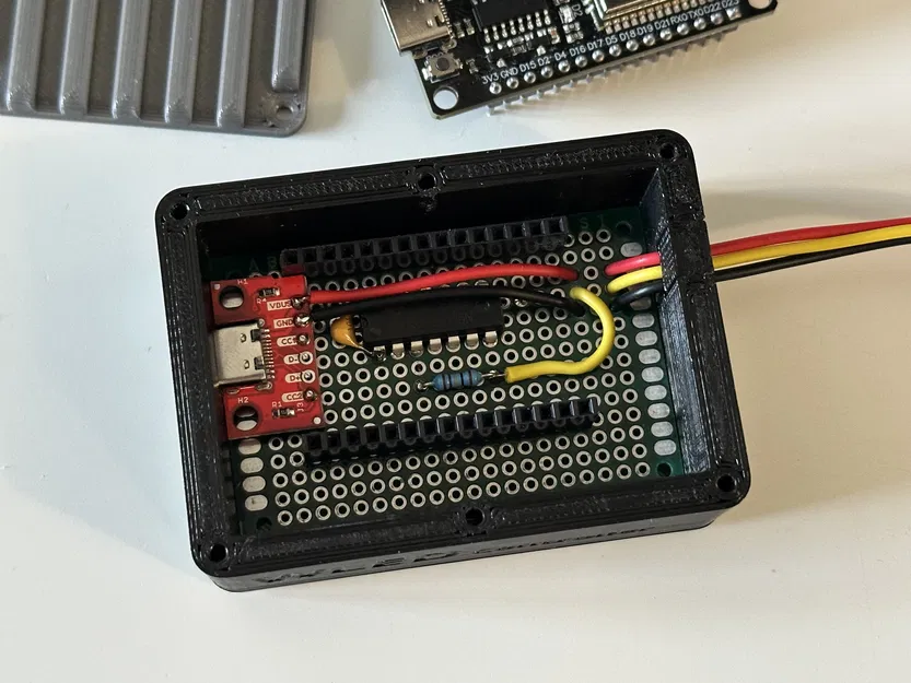 Vỏ hộp in 3D cho bộ điều khiển đèn LED WLED sử dụng ESP32 - Image 4