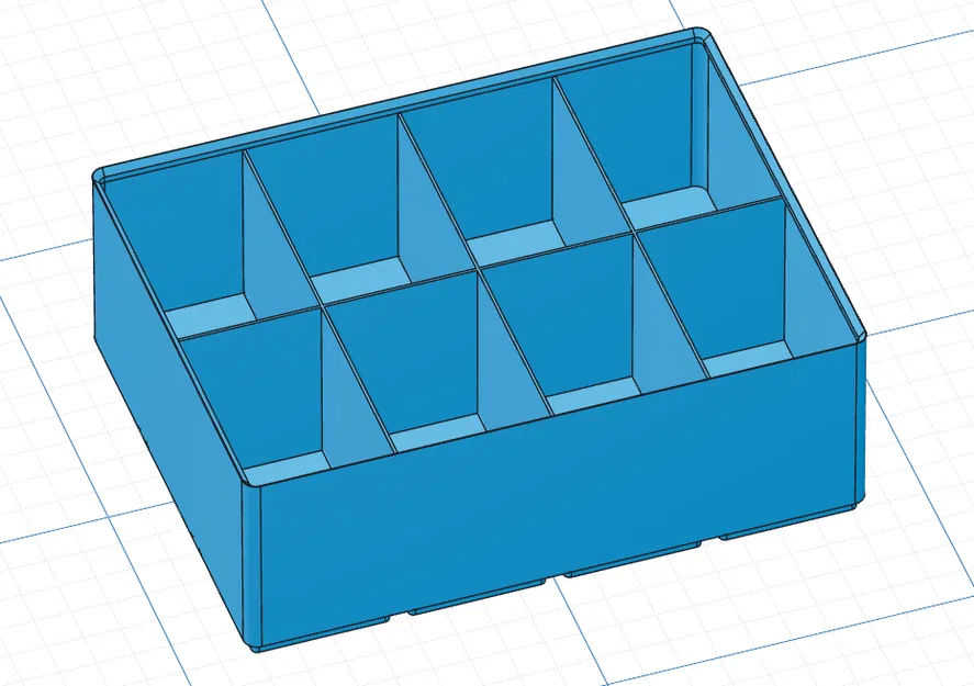 Khay lưu trữ linh kiện Gridfinity tiêu chuẩn - Thiết kế ngăn nắp, tiện lợi - Image 2