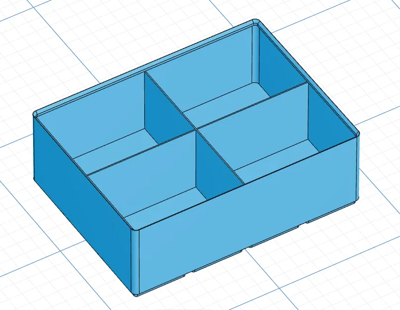 Khay lưu trữ linh kiện Gridfinity tiêu chuẩn - Thiết kế ngăn nắp, tiện lợi - Image 3