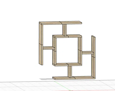 Kệ trang trí đa năng để bàn ORGANIZER GT552 (Mẫu thiết kế 3D) - Image 1