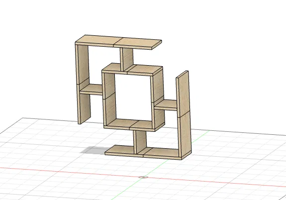 Kệ trang trí đa năng để bàn ORGANIZER GT552 (Mẫu thiết kế 3D) - Image 2