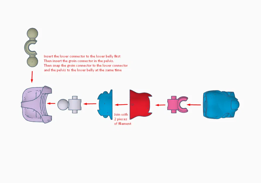 Thân trên phong cách Frame Arms cho Carbon 13 Type F - Image 2