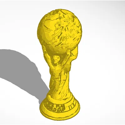 Mô hình Cúp vàng World Cup trang trí bàn làm việc cực đẹp