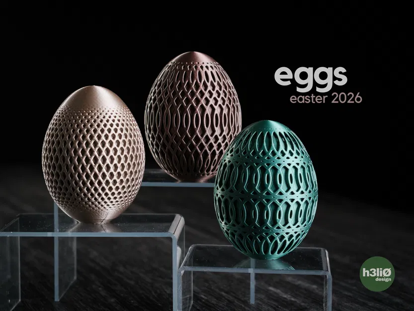 eggs · easter 2026: Bộ ba mẫu trứng phục sinh tối giản - Image 1