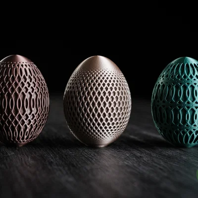 eggs · easter 2026: Bộ ba mẫu trứng phục sinh tối giản