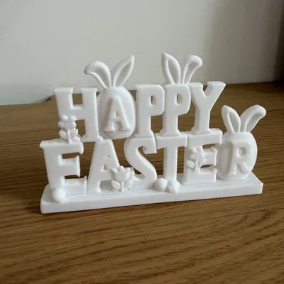 Mô hình trang trí Happy Easter độc đáo cho lễ Phục sinh