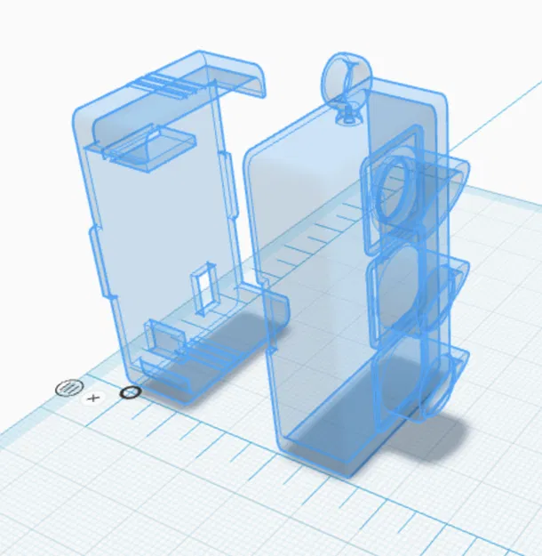 Mô hình đèn giao thông treo cặp có đèn LED cực chất - Image 3