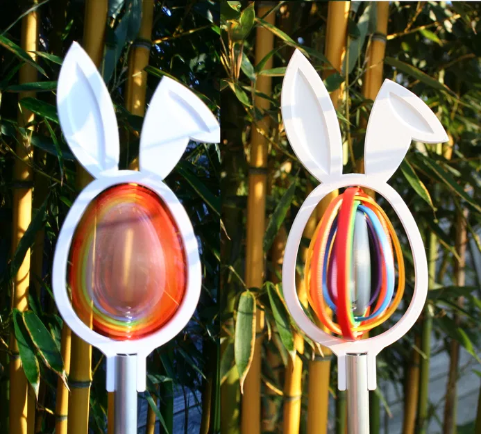 Mô hình trang trí Lễ Phục sinh (Osterdeko-Windspiel) xoay được - Image 1