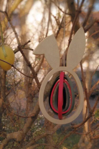 Mô hình trang trí Lễ Phục sinh (Osterdeko-Windspiel) xoay được - Image 2