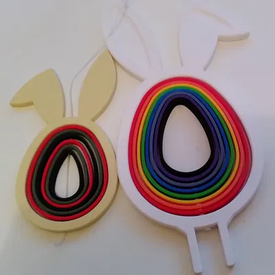 Mô hình trang trí Lễ Phục sinh (Osterdeko-Windspiel) xoay được