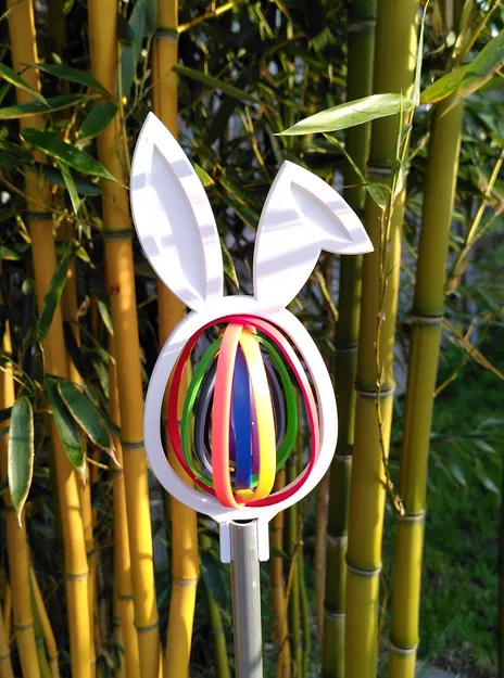 Mô hình trang trí Lễ Phục sinh (Osterdeko-Windspiel) xoay được - Image 4