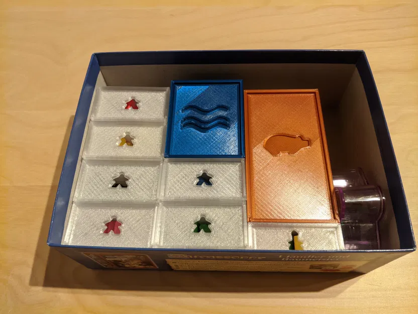 Bộ hộp lưu trữ và phân loại game Carcassonne - Image 2