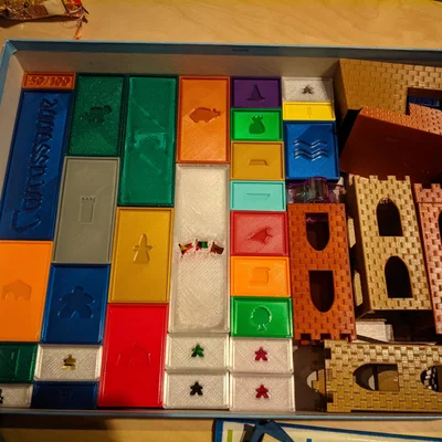 Bộ hộp lưu trữ và phân loại game Carcassonne
