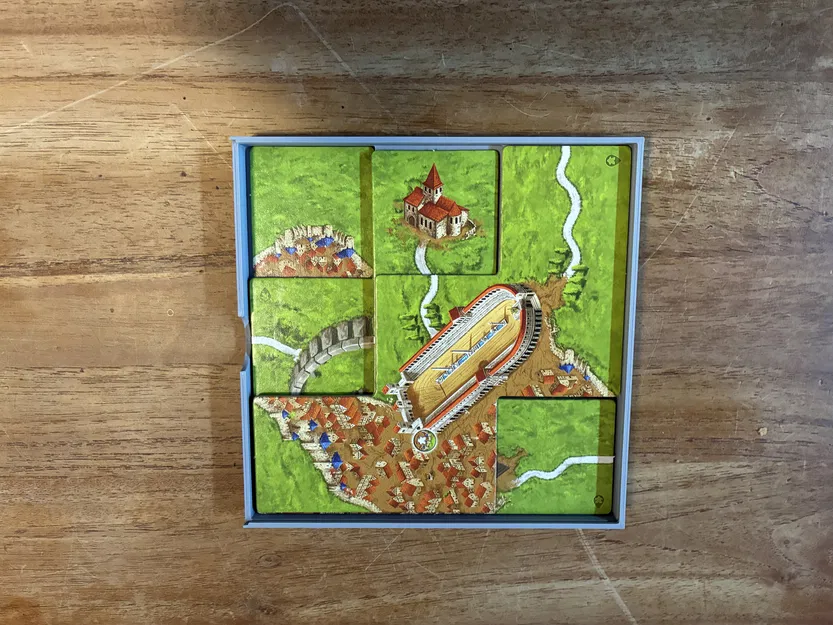 Hộp Đựng Board Game Carcassonne: The Wonders of Humanity In 3D - Image 4
