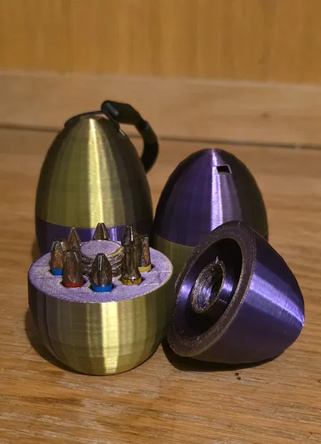 Hộp đựng đầu vít 3D hình trứng (Easter Egg Bit Holder) tiện lợi - Image 1