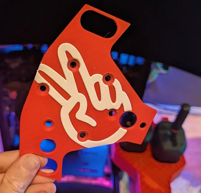 Tấm ốp trang trí vô lăng Logitech RS (Logitech RS wheel cover) - Image 2