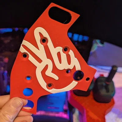 Tấm ốp trang trí vô lăng Logitech RS (Logitech RS wheel cover)