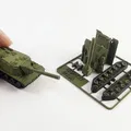 Mô hình lắp ráp ISU-122 tank destroyer kit card - Thumbnail 1