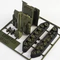 Mô hình lắp ráp ISU-122 tank destroyer kit card - Thumbnail 2