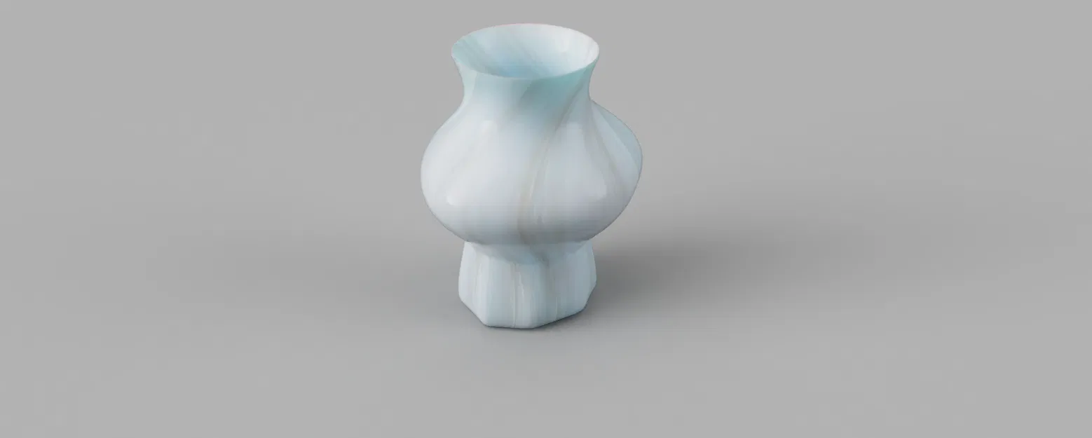 Mẫu Bình Hoa Vase Version 4 Thiết Kế Tinh Tế Cho In 3D - Image 1