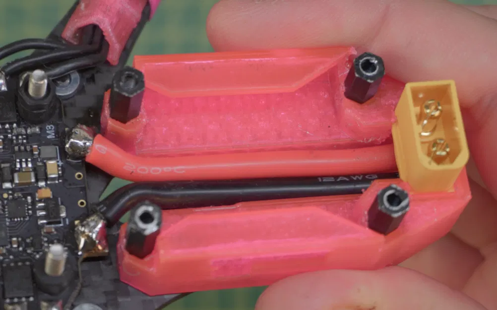 Giá đỡ DJI VTX Backpack cho ImpulseRC Apex (OG) kèm khóa XT60 - Image 5