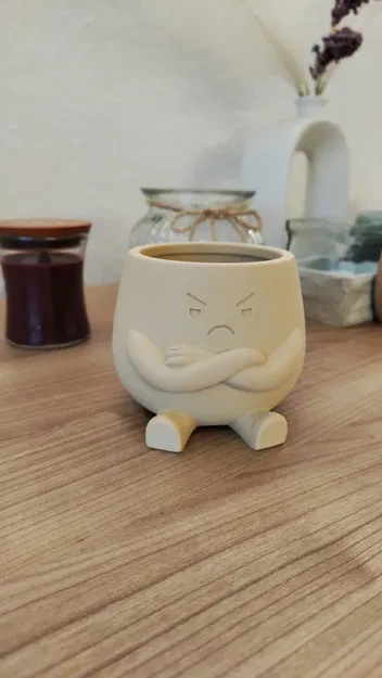 Pouty - Chậu sen đá "hờn dỗi" kiêm vật phẩm trang trí bàn làm việc cực đáng yêu - Image 4