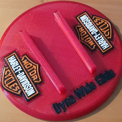 Đế lót chân chống xe máy Jiffy Stand có logo Harley-Davidson - Phiên bản MMU