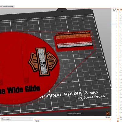Đế lót chân chống xe máy Jiffy Stand có logo Harley-Davidson - Phiên bản MMU