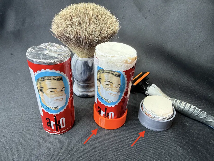 Đế giữ thỏi xà phòng cạo râu (Shaving Soap Stick Foot) - Image 1