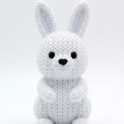 Chú Thỏ Phục Sinh Kiểu Đan Len (Không cần AMS/MMU)
