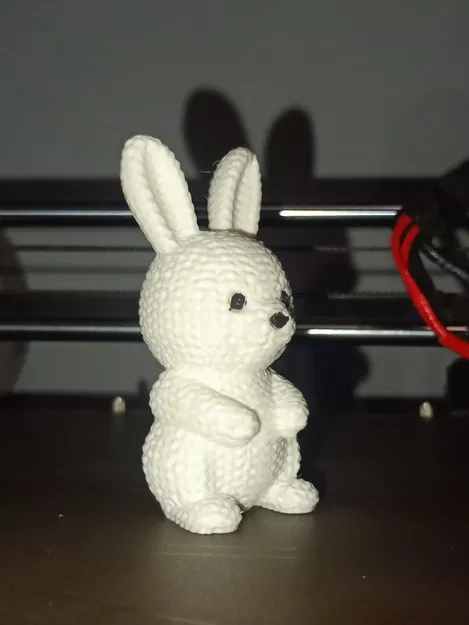 Chú Thỏ Phục Sinh Kiểu Đan Len (Không cần AMS/MMU) - Image 4