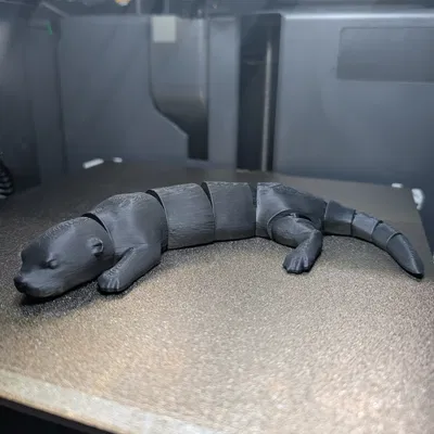 Mô hình rái cá River Otter Flexi Toy in 3D linh hoạt cực đáng yêu